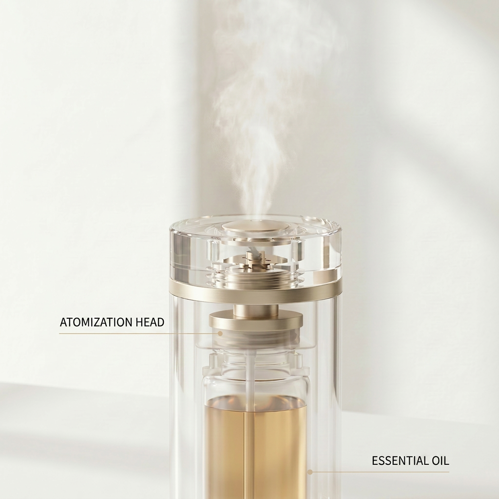 Homms Aluminum Aromatherapy Essential Oil Diffuser - Grande